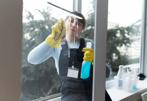 Nettoyage de vitres intérieures et extérieures à Airoux